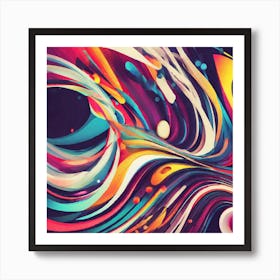 Abstract Painting 12 Art Print