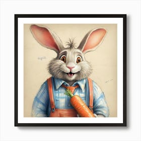 Bunny Rabbit 11 Art Print