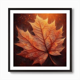 Autumn Leaf 1 Art Print