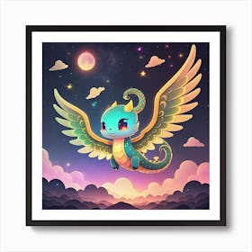 Celestial Seraph 2 Art Print