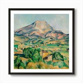 Cézanne Landscape Art Print