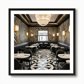 Dining Room 1 Art Print