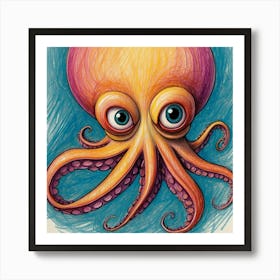 Octopus 99 Art Print