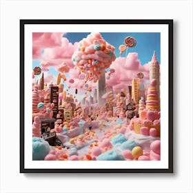 Leonardo Diffusion Xl Create An Imaginative And Surreal Scene 1 Art Print