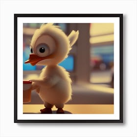 Secret Life Of Ducks Art Print