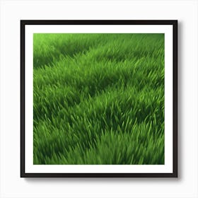 Green Grass 29 Art Print