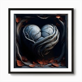 Heart Of Stone 1 Art Print