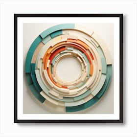 Circle Of Color Art Print