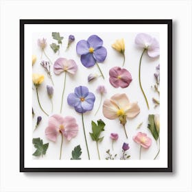 Dried Wild Flowers 26 Art Print