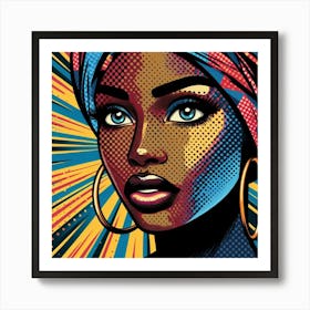 Unathi Pop African Woman Art Print