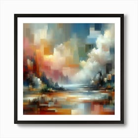 Abstract Painting 4 Art Print