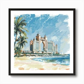 Atlantis Hotel Art Print