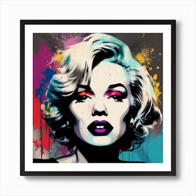 Marilyn Pop Art Art Print