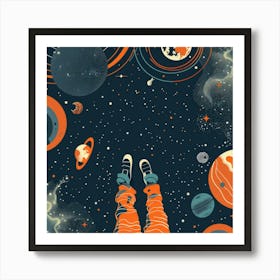 Space Art Art Print