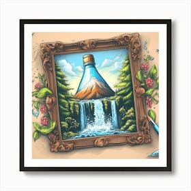 Save Water Drink Art Print Art Print