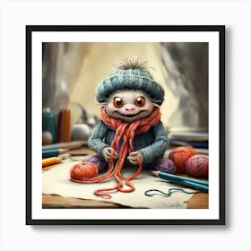 Sloth 69 Art Print