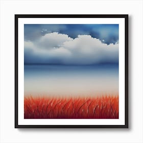 Blue Skies 1 Art Print