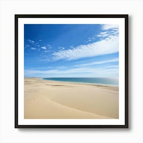 Sand Dunes On The Beach 1 Art Print