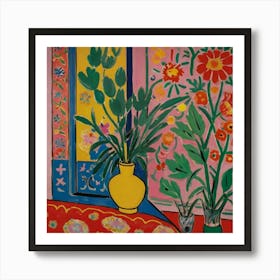 Flowers In A Vase 3 Art Print