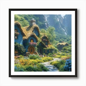 Hobbit House Art Print