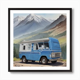 Rv Camper Art Print