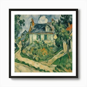 Cézanne'S House Art Print