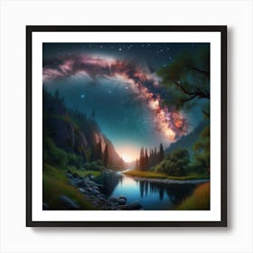 Milky Way 3 Art Print