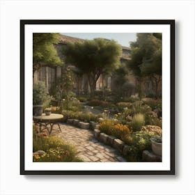 Default Default Vintage Gardens For Defferent Seasons Aestethi 0 (2) Art Print