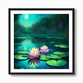 Water Lilies 5 Art Print