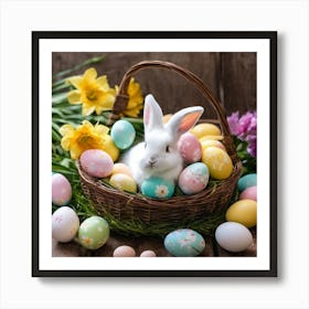 Easter Bunny 13 Art Print