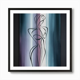 Veiled in Starlight Art Print