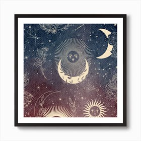 Galaxy Art Print 2 Art Print