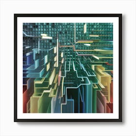 A Striking And Creative Wall Art Piece Featuring A Lcyeit6t Wyg0czlvrgva Stnitnghrgmrvlhpy O Ea Art Print