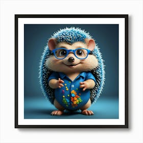 Hedgehog 6 Art Print