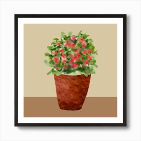 Potted Plant Art Print