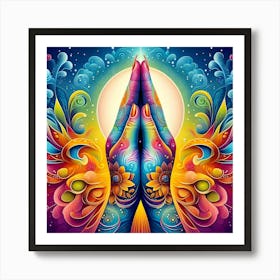 Psychedelic Art 7 Art Print