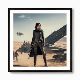 Star Wars The Force Awakens 35 Art Print