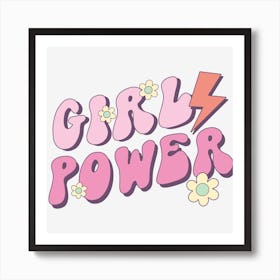 Girl Power Art Print