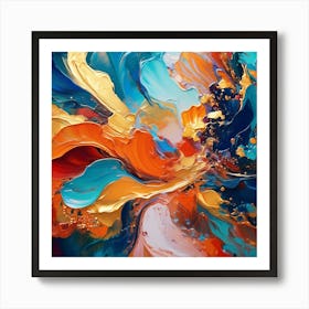 Abstract Painting 35 Art Print