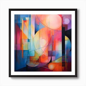 Abstract Painting 51 Art Print