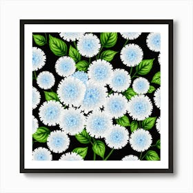 Chrysanthemums 19 Art Print