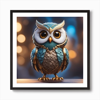 Vintage Steampunk Owl - 5D Diamond Painting 