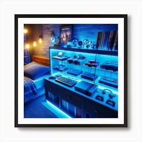 Gaming Room Art Print