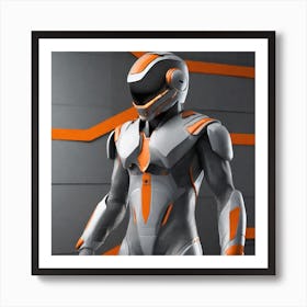 Futuristic Man 38 Art Print