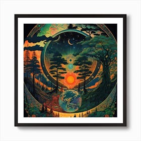 Circle Of Life Art Print