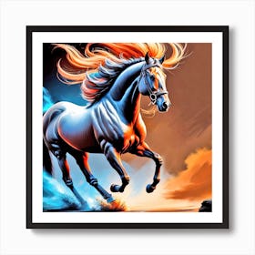 Horse Wallpapers Art Print