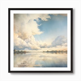 Clouds In The Sky 6 Art Print