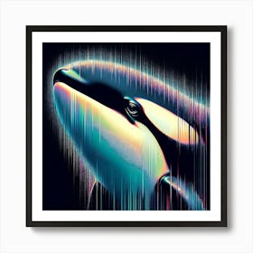 Creative Wild Animal Representation 58 Art Print