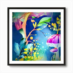 Flora And Fauna Art Print