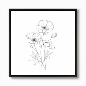 Poppies 47 Art Print